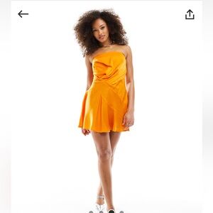 Brand New Asos Design Bandeau Dress